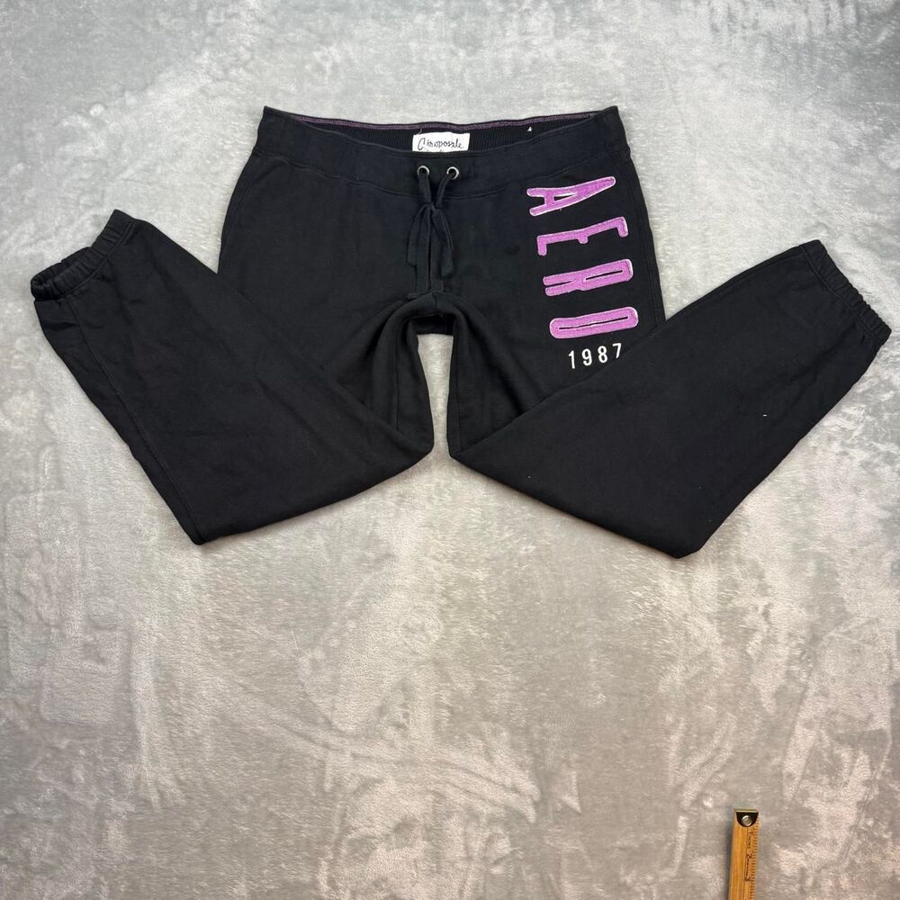 Aeropostale Women's Black Joggers-tracksuits